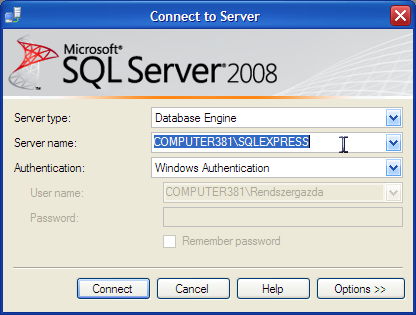 339 Térjünk vissza a Visual Studio hoz. Írjuk be a megszerzett adatokat, majd kattintsunk az alul lévő Test Connection gombra.