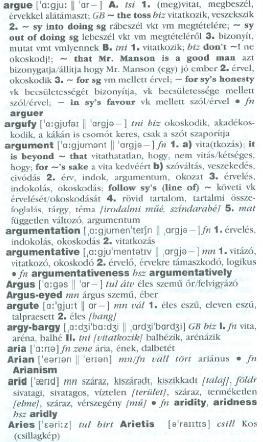 A szótár elkészítése során folyamatosan döntéseket hoznak, amelyek közül a legnagyobbakat a tervezés szakaszában kell meghozniuk.
