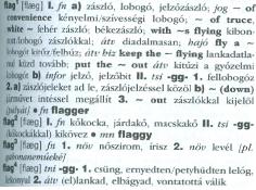 Angol magyar kéziszótár (flat 1 flat 2 ) Varga György Lázár A.