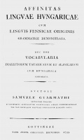 Az összehasonlító nyelvészet alapjai Sajnovics János magyar jezsuita matematikus és