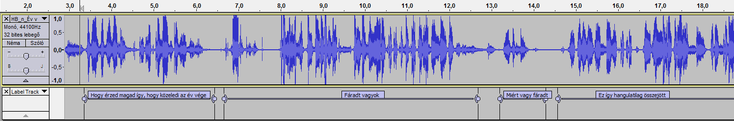 Elektronikus médiatartalmak készítése a gyakorlatban 149 Itt még pontosíthatjuk a kiválasztott határokat.