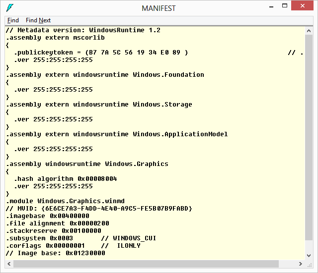 A Windows Runtime architektúrájának áttekintése 5. Az Open With dialógus megjelenik a képernyőn. A File Name mezőbe írd be a C:\Program Files (x86)\microsoft SDKs\Windows\v8.0A\bin\NETFX 4.