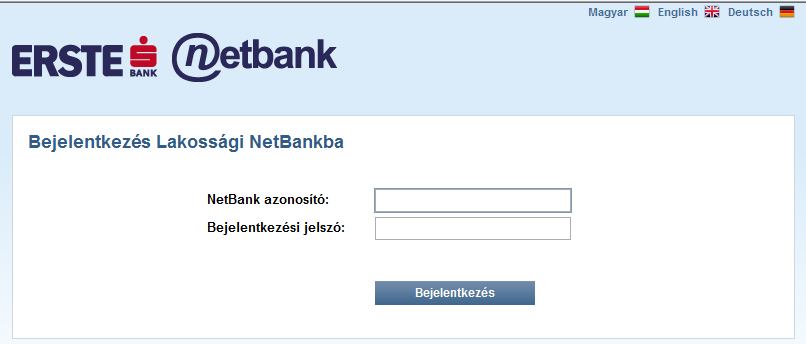 3 A rendszer felépítése és használata 3.1 Belépés A felhasználók NetBank rendszerhez való hozzáférésének első lépése a belépés.