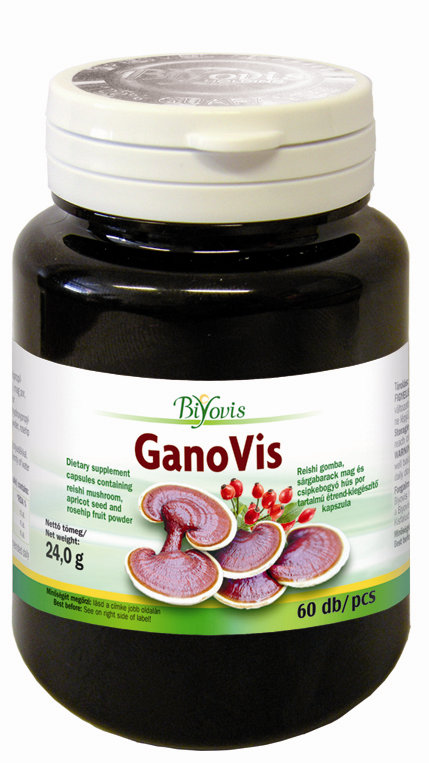 GanoVis kapszula javasolt a máj méregtelenítésében a szervezetünk ellenálló képességért felelős- Antihisztamin szerű, allergiás