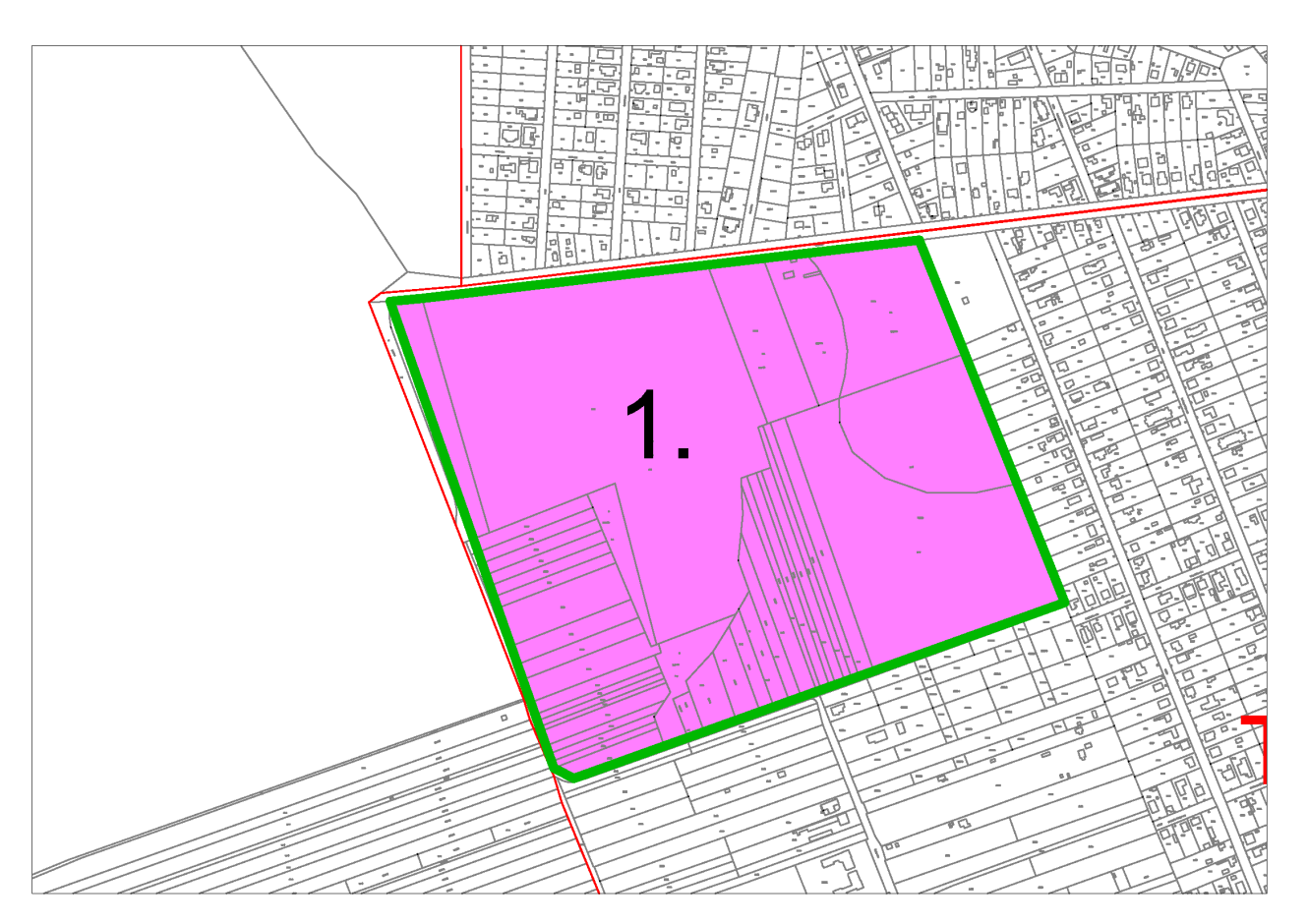 2.6.4 Akcióterületi projekt: Egészségügyi, szociális központ a Tárnoki úton (AT3) Érd Megyei Jogú Város Egészségügyi, szociális központ a Tárnoki út akcióterülete 2.6.4.1 Az akcióterület lehatárolása: Tárnoki út 0201/1, 0200/15 hrsz-ú területek keleti határa Zrínyi Miklós u.