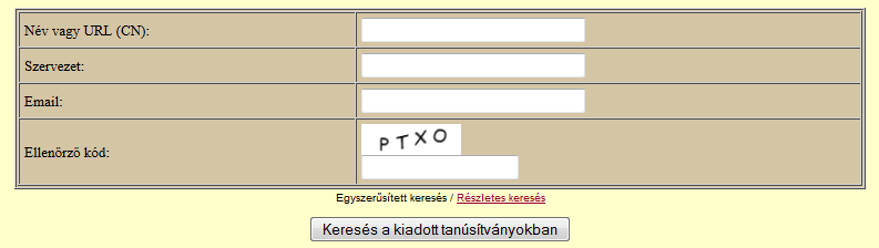 3. Tanúsítvány feltöltése A tanúsítvány kiadásáról értesítést kap a tanúsítványban szereplő e-mail címre. A levél tárgy (subject) mezőjében Tanúsítványa elkészült közlés fog szerepelni. 3.1.