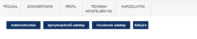 Erre a számlaszámra kéri az igenyelt összeg folyósítását? űrlap mező A választó mezőben adja meg, hogy az előzőleg megadott számlaszámra kéri-e a folyósítást.