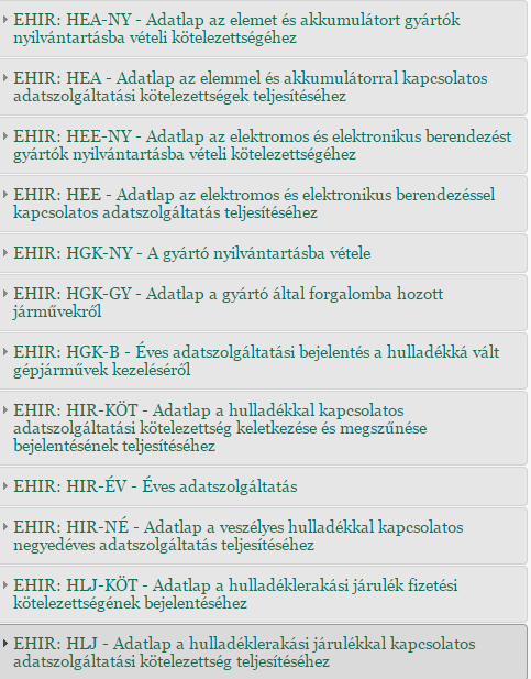 OKIR Országos Környezetvédelmi Információs Rendszer. EHIR modul  /Hulladékgazdálkodási osztály/ Készítette: Korózs Zsuzsa ügyintéző - PDF  Ingyenes letöltés