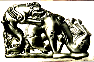 14. Állatharcos jelenet a Kelermes kurgánból 15. Állatharcos jelenet Perszepoliszból 16.