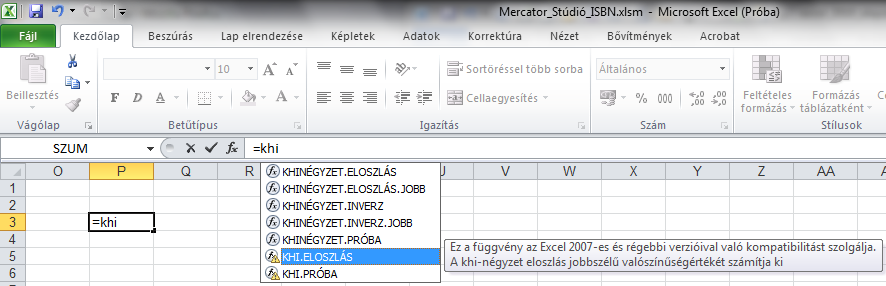 70 2010-es Excel újdonságok elnevezés jobban tükrözi a funkciót.