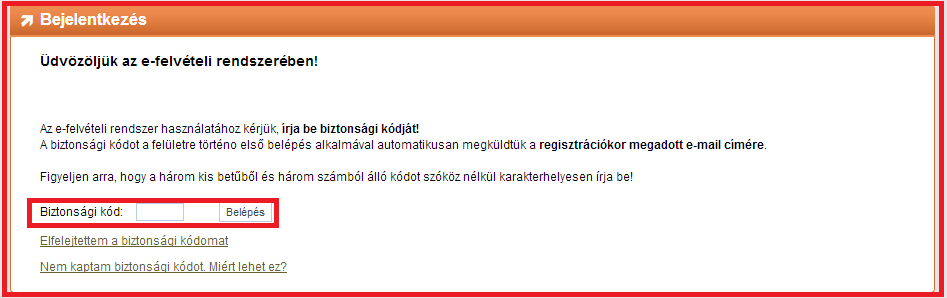 Kedves E-felvételiző! Üdvözöljük Önt az Educatio Társadalmi Szolgáltató Nonprofit Kft. e-felvételi rendszerében.