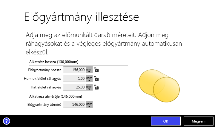 kattintva, eltolhatjuk a növekmény mezőben megadott értékkel.