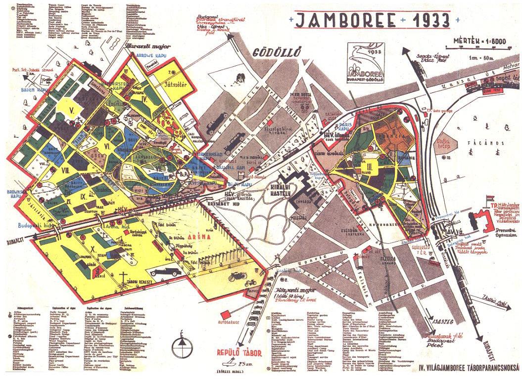 A négyévente megrendezett világtalálkozók minden alkalommal több tízezer cserkészt vonzottak. A második világháború miatt 1937 és 47 között nem volt dzsembori.