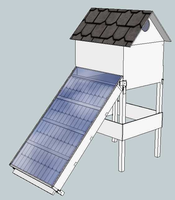 A napkollektoros rendszerekkel hasznosítható hımennyiség a nyári hónapokban körülbelül 2,8 kwh/m 2 /nap, a téli félévben pedig körülbelül 1,1 kwh/m 2 /nap.