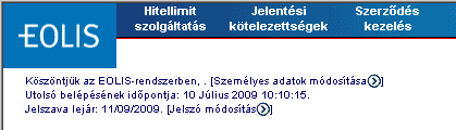 A kötvények / alkötvények közötti választás a későbbiek folyamán is elérhető, a kezelni kívánt kötvény bármikor megváltoztatható.