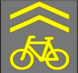 Előretolt kerékpársáv Nyitott kerékpársáv Kapaszkodósáv: emelkedő útszakaszokon építik ki azért, hogy a lassabban haladó járművek ne tartsák fel a gyorsabbakat.