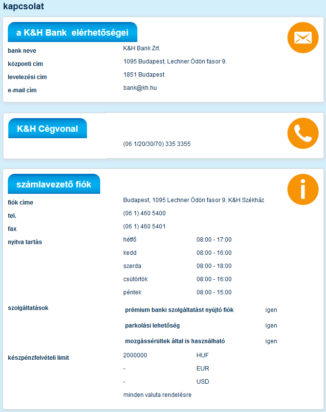 4.3 tippek megtekintése A K&H vállalkozói e-bankban a képernyő jobb oldalán elhelyezett tippek dobozban a kiválasztott funkció egyszerűbb használatához kaphat hasznos tanácsokat. 4.