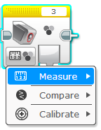 A MINDSTORMS EV3 robotok programozásának alapjai 7.3. Szenzorok paraméterezése Az alfejezetben csupán néhány alapszenzor paraméterezésére térünk ki.