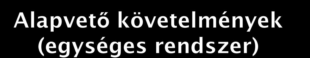 Nincs szervezeti, illetve működési forma megkötés Bírósági, hatósági nyilvántartásba vétel (minimális működési idő kikötése nélkül) Létesítő okiratában a foglalkozási rehabilitáció megjelenik A