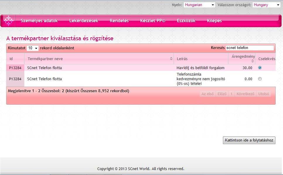 SCnet flotta telefonszámla fizetése A keresésbe megkeressük a