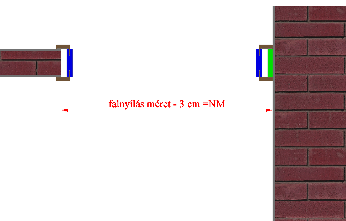 Közfal sík fal Sík fal sík fal (folyosó) A magassági méretek esetén szinte minden esetben megadható a falnyílás mérete NMnek.