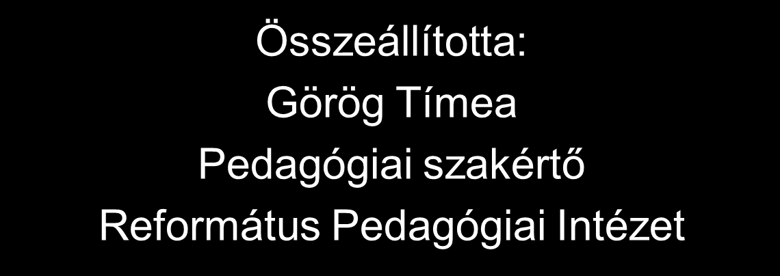 Segédanyag a nevelési-oktatási intézmények működéséről és a köznevelési intézmények névhasználatáról szóló 20/2012. (VIII. 31.