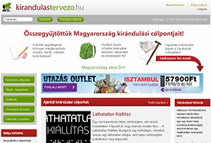 kirándulástervező oldalt. A http://kirandulastervezo.