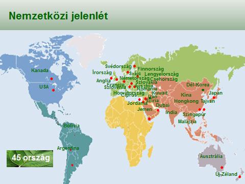 Külföldi forgalmazóink Az Ilcsi Szépítő Füvek büszke arra, hogy 1996 óta szép számmal bővítette külföldi partnerei sorát.