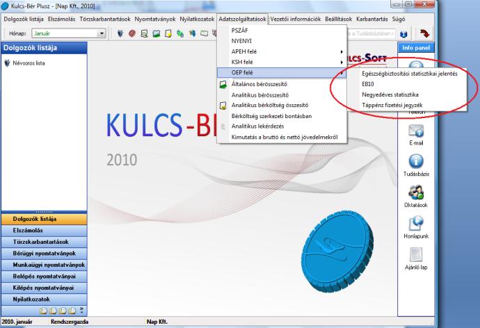 15. Főkönyvi feladás A Kompakt és Plusz programverziókban lehetősége van a főkönyvi feladás elkészítésére.