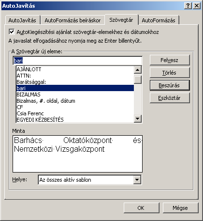 Word 2000 modul 2. fejezet Most azonban alkalmazzuk a legegyszerűbb módszert! Hozzunk létre egy új bekezdést a dokumentumunkban, azaz nyomjuk le az Enter billentyűt!