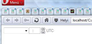 - az <input type="month" name="honap"> és az <input type="week" name="het"> kódolást ugyanúgy jeleníti meg az Opera mint a date-et,