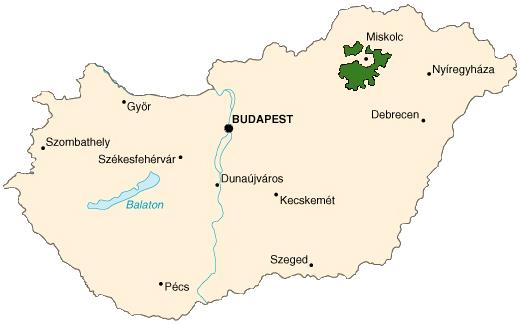 A Bükk-Térségi LEADER Egyesület (BTLE) települései 44