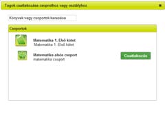 Megjegyzés: Az admin (rendszergazda) szerepet betöltő és csoportgazda felhasználók nem törölhetők.
