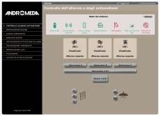 HTML felhasználói felület Az Andromeda rendszer HTML formátumú weboldalon keresztül is egyszerűen és hatékonyan kezelhető.