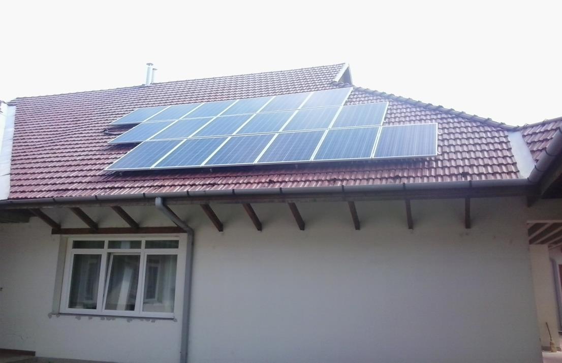 Óvoda-Bölcsőde és Családi Napközi: 9,6kW össz.