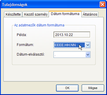 Az elmentett CSV fájlt megnézhetjük egy szöveges állomány megjelenítővel, mint például a Jegyzettömb (Notpad) program. Ne nyissuk ki a CSV-fájlt az MS Word programmal, mert esetleg elronthatjuk!