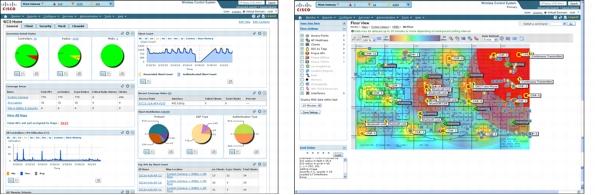 Cisco WCS Vizuális