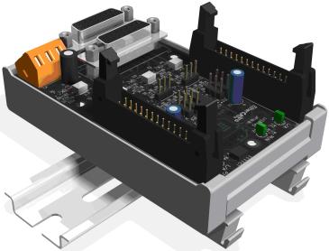 ETHERCAT IO MODULOK 25 ETPC / kétcsatornás, kontaktust adó tapintókat illesztő elektronika Az EPU egységhez LVDS buszon keresztül szalagkábeles csatlakozással kapcsolódó kontaktust adó tapintókat