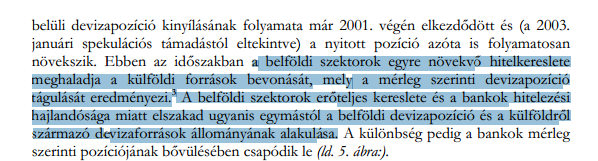 Három példa a bankszektor valótlan állításaiból, félrevezetéseiből Minden devizahitel mögött deviza van. A bankrendszer állítja, hogy a deviza és a deviza elszámolású kölcsönök mögött deviza van.