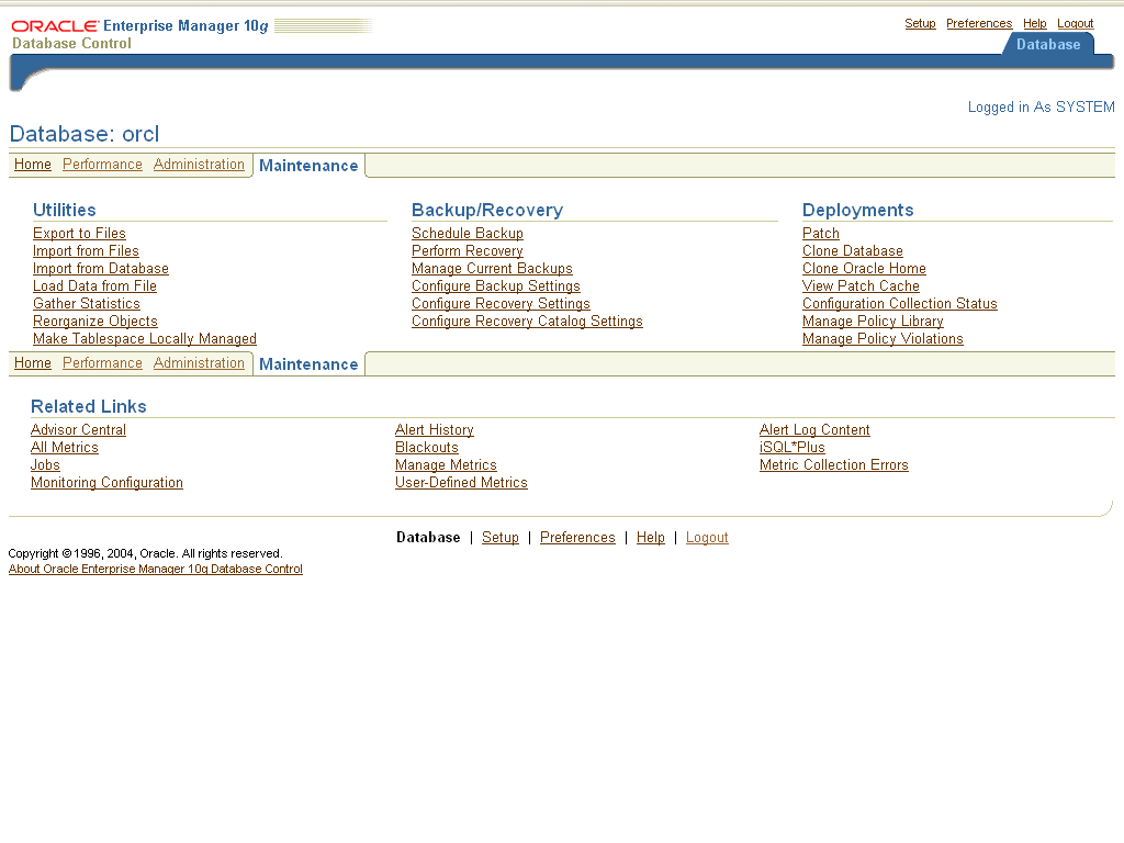 Oracle Database