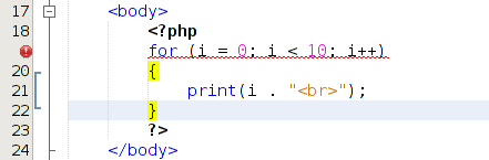 kódkiegészítés: ha beírunk egy kódtöredéket (pl. mysql), akkor a program felajánlja többek között a mysql-lel kezdődő függvények listáját: 5. ábra.