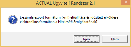 E-számla Az E-számla elektronikus formátumban készített számla, amely elektronikus úton, PDF formátumban kerül elküldésre ügyfeleinknek.