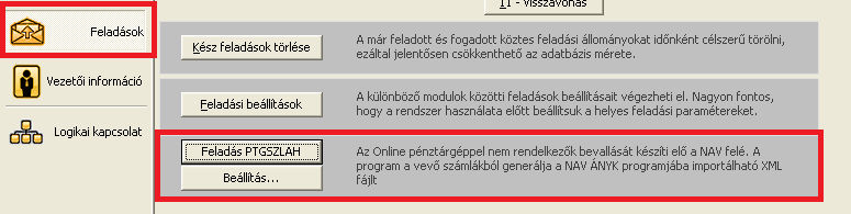 NAV ÁNYK feladások A Nemzeti Adó és Vámhivatal által használt általános nyomtatványkitöltő program felé történő feladások elkészítésére is alkalmas a program.