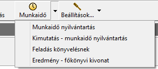 El nem küldött üzenetek megjelenítése Indítás: Felső ikonsor -> E-mail ikon melletti nyílra kattintva Ha az e-mail küldés sikertelen, akkor a fenti menüpontban lekérdezhetjük ezeket az el nem küldött