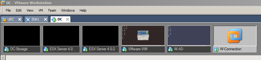 Virtualizáció oktatása az Óbudai Egyetemen VMware ESX Server 4.