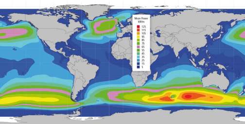 Az óceáni hullámz mzás s energiája IPCC SRREN, 2011 Fig.. 6.