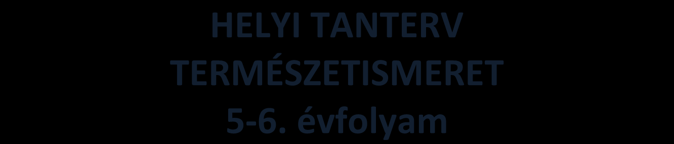 2013 HELYI TANTERV