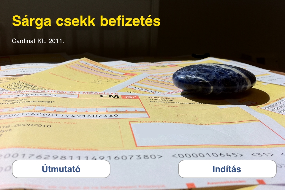 Sárga csekkek befizetése Hatalmas pénzforgalom (évente kb. 280 millió csekk, 3000 milliárd forint forrás: http://www.digibiz.