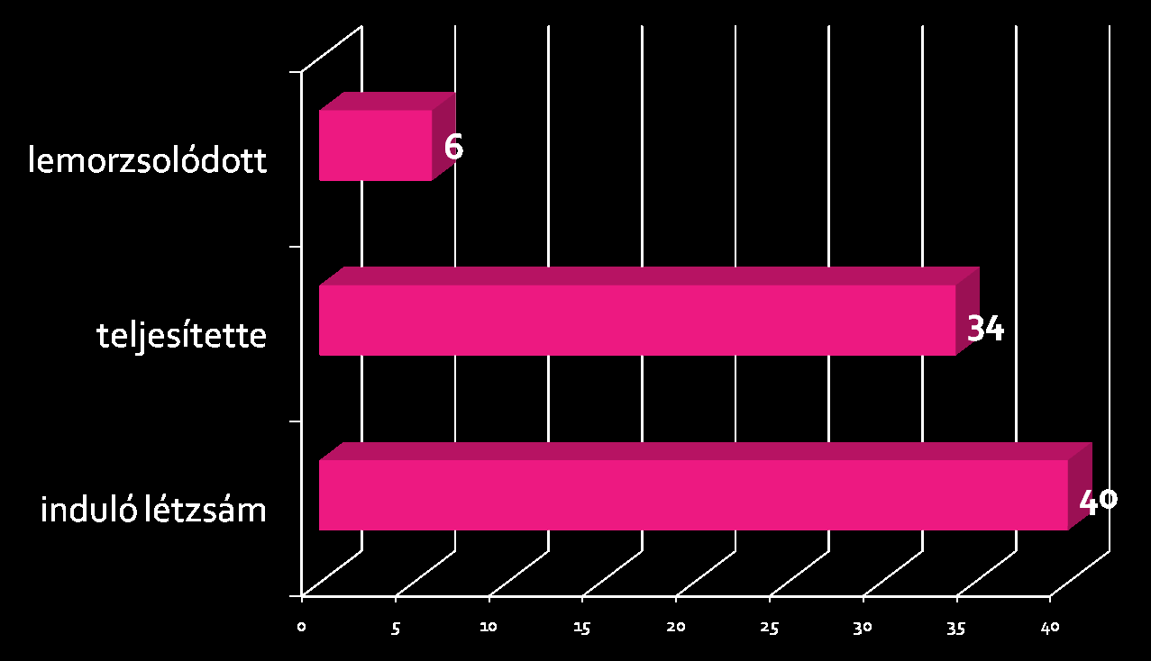 Elért eredmények I.