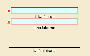 A meghatalmazás kinyomtatása után ITT kell aláírni a meghatalmazónak. Meghatalmazott aláírása A meghatalmazást kinyomtatás után ITT kell aláírni a meghatalmazottnak!